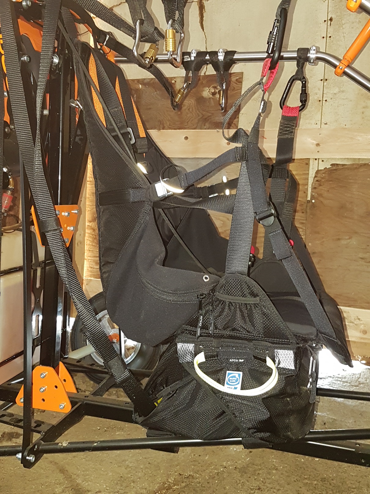 Trike Harness Bucket Seat Pilot Kangook Paramotors